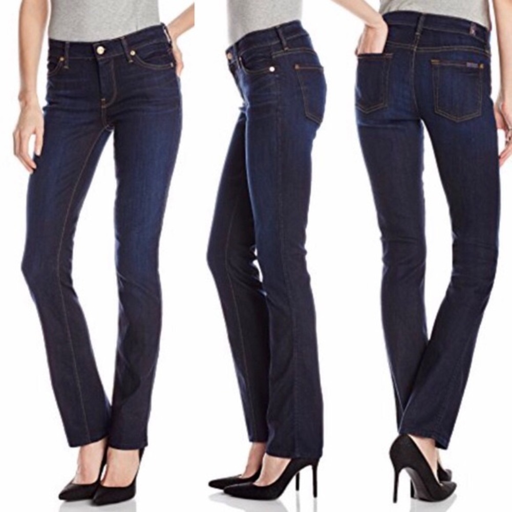 7 For All Mankind Straight Leg Jeans